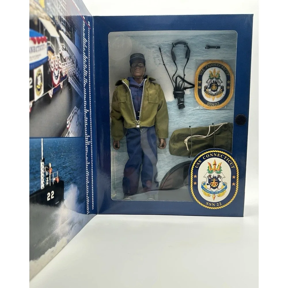 G.I. JOE CLASSIC COLLECTION USS CONNECTICUT CREWMAN SSN-22 SEAWOLF LIMITED ED